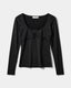 VICTORIASW LANGÆRMET T-SHIRT - Black