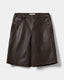 VOKESW LÆDERSHORTS