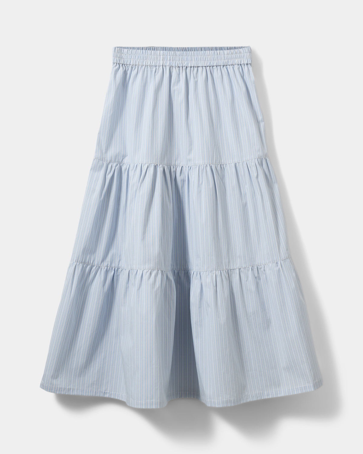 VIVISY SKIRT Nederdel - 5094 Light Blue striped | Sofie Schnoor