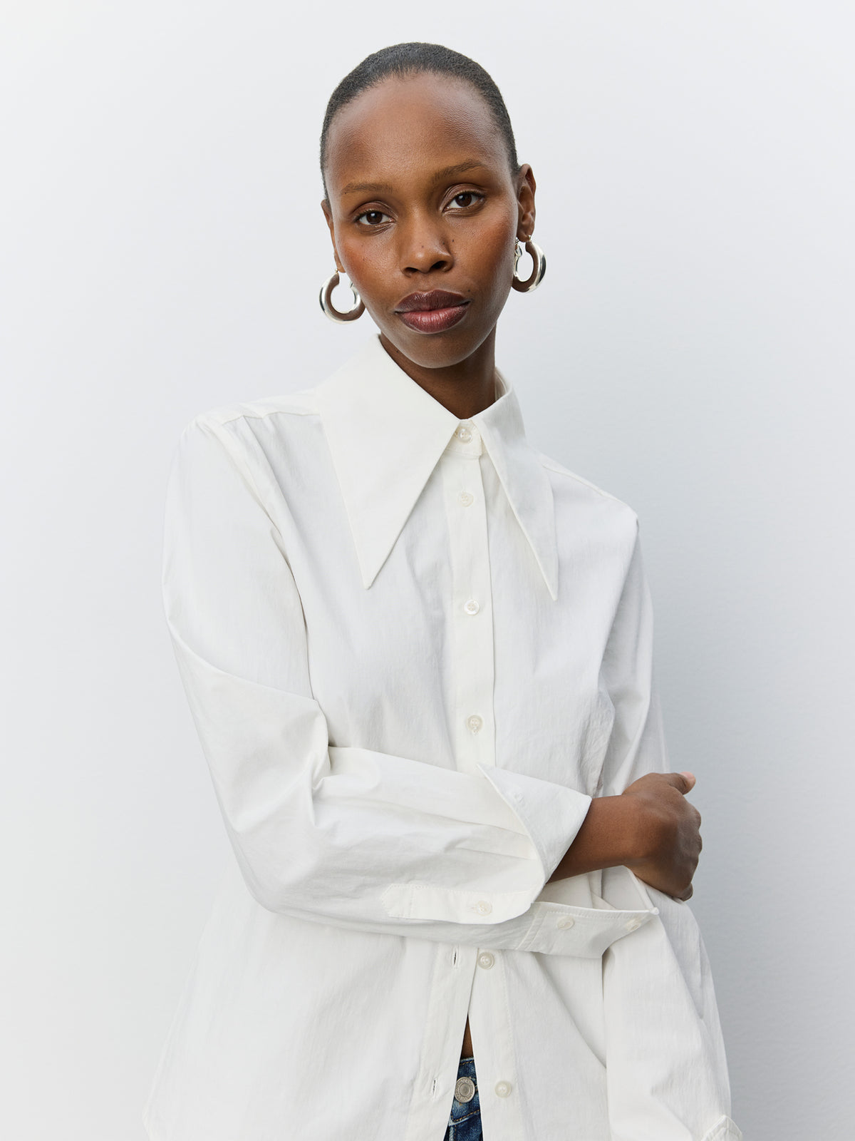 Sofie Schnoor WOMEN WILDISSW POPLIN SKJORTE Skjorte 0101 Off white