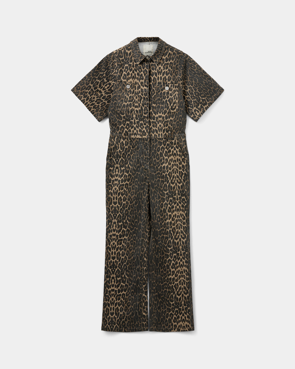 Sofie Schnoor WOMEN WILMASW BUKSEDRAGT Jumpsuit 9086 Light brown leopard