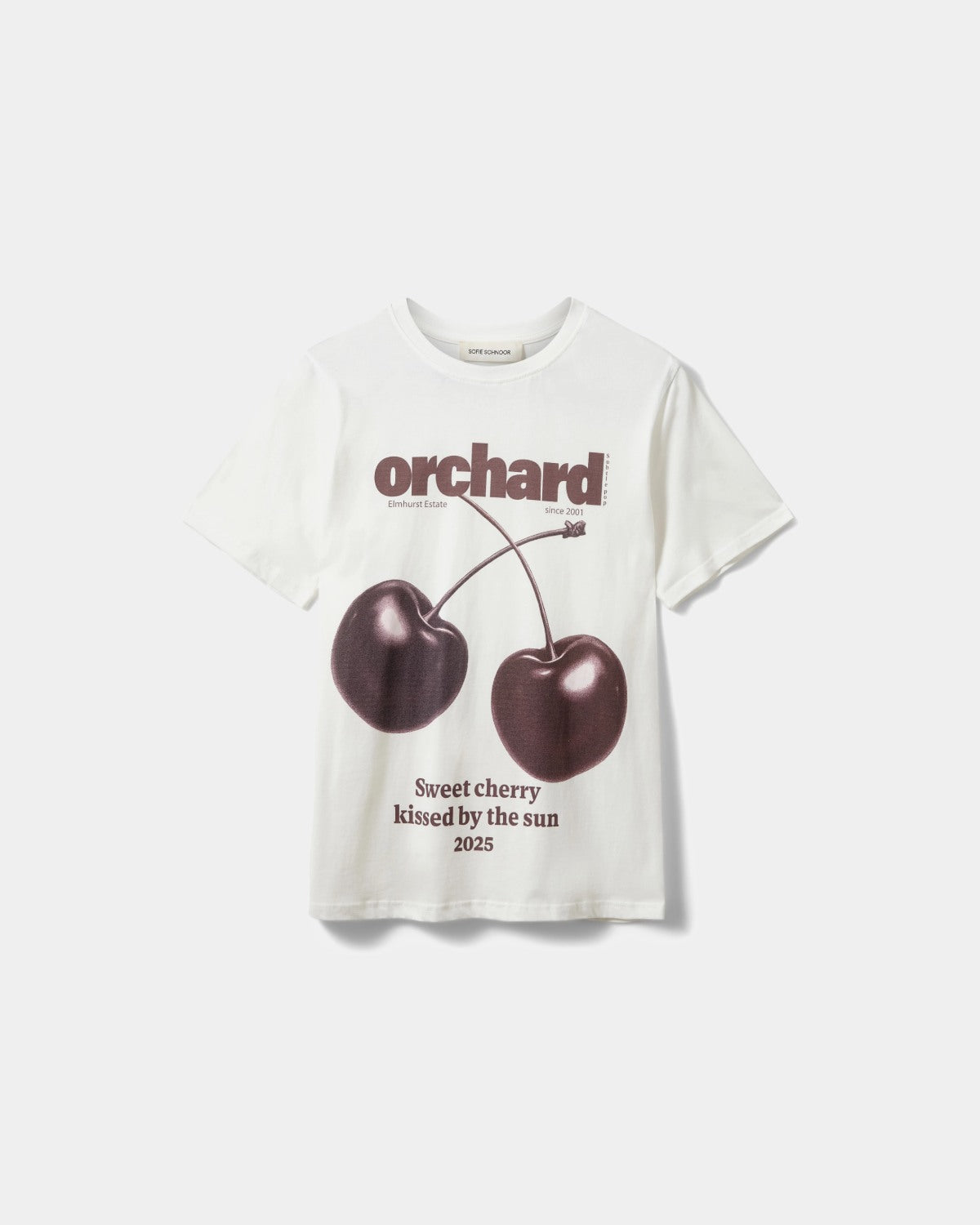 Sofie Schnoor WOMEN ZENASW PRINTET T-SHIRT T-shirt 0124 Snow white