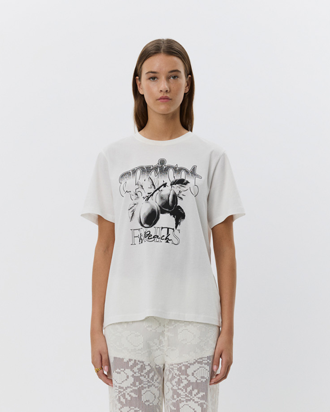 Sofie Schnoor WOMEN ZENASW T-SHIRT T-shirt 0124 Snow white