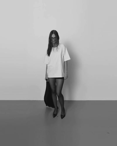 Sofie Schnoor WOMEN ICON 013 - MAESW OVERSIZE T-SHIRT T-shirt 0101 Off white