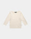 PNOS517-T-shirt langærmet-Off white