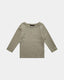 PNOS517-T-shirt langærmet-Dusty Green