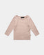 PNOS517-T-shirt langærmet-Light rose